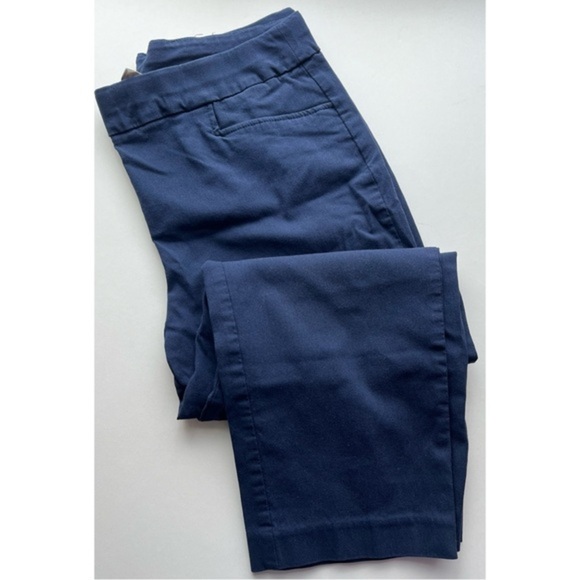 Chico’s • Navy Trouser Capri Pants - Picture 1 of 5